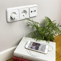 Miniatura 7 de CABLE USB NANO CABLE LIGHTNING/M - USB A/M 0,50CM BLANCO