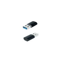 Miniatura 2 de NANOCABLE ADAPTADOR USB-A/M 3.1 A USB-C/H ALUMINIO NEGRO