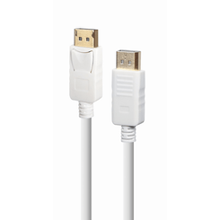CABLE DISPLAYPORT GEMBIRD 4K DE 1,8 M, BLANCO