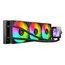 SISTEMA DE REFRIGERACION LIQUIDA MARS GAMING MLVISION360 NEGRO 3x120mm ARGB TPD 500W PANTALLA LCD