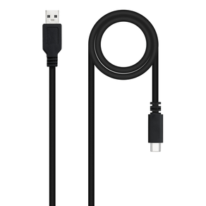 CABLE-USB-NANO-CABLE-USB2.0-3A-USB-C-M---A-M-3.0M-NEGRO