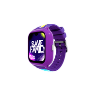 Miniatura 1 de SmartWatch SaveFamily Iconic Plus 2 Correa Silicona Estampada Morado Graffiti 4G