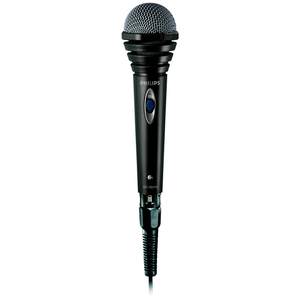 MICROFONO-KARAOKE-PHILIPS-SBCMD110-COLOR-NEGRO-CABLE-1.5m-JACK-3.5---6.3-mm-MONO