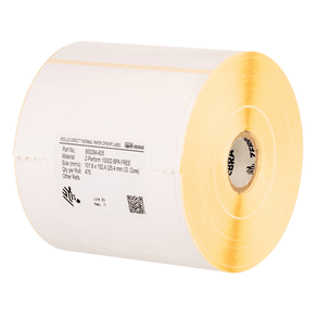 Label  Paper  102x76mm  Thermal Transfer  Z-Perform 1000T  Uncoated  Permanent Adhesive  25mm Core  Perforation
