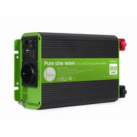 Miniatura 1 de INVERSOR CORRIENTE DC-AC GEMBIRD  COCHE DE ONDA SINUSOIDAL PURA DE 12 V 500 W