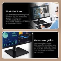 Miniatura 4 de SAMSUNG Monitor PC Profesional 24” Essential S3 S30GD FHD 100Hz  Essential Monitor 24" LED IPS Full HD HDMI VGA