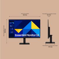 Miniatura 5 de SAMSUNG Monitor PC Profesional 24” Essential S3 S30GD FHD 100Hz  Essential Monitor 24" LED IPS Full HD HDMI VGA
