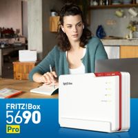 Miniatura 10 de Fritz!Box 5690 Pro Router WiFi7 1x2,5Gb WAN 4xGb L