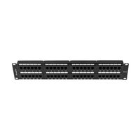 Miniatura 4 de PATCH PANEL LANBERG 48 PUERTOS 2U 19â? CAT.6 NEGRO