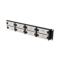 Miniatura 5 de PATCH PANEL LANBERG 48 PUERTOS 2U 19â? CAT.6 NEGRO