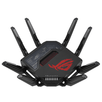 Miniatura 1 de ROUTER ASUS GT-BE98,WIFI 6E 4X,320 MHZ,3 PUERTOS 10G,PUERTO WAN 2.5G,AIMESH,RANGEBOOST PLUS