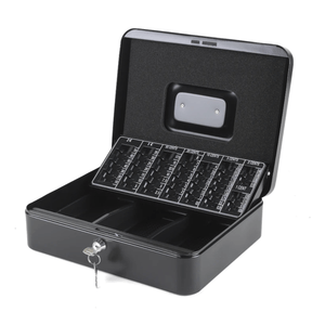 iggual Caja efectivo 3+8 30x24x9 cm IRON-TINY