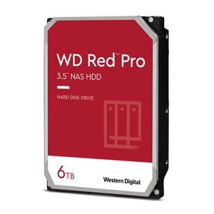 Disco Duro 6000GB 3.5"  WESTERN DIGITAL Red Pro  Red Pro Serial ATA
