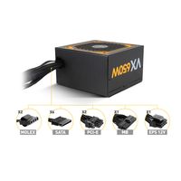 Miniatura 5 de FUENTE ALIMENTACION 650W NOX URANO VX 650 VENT. 12CM 80+ BRONZE