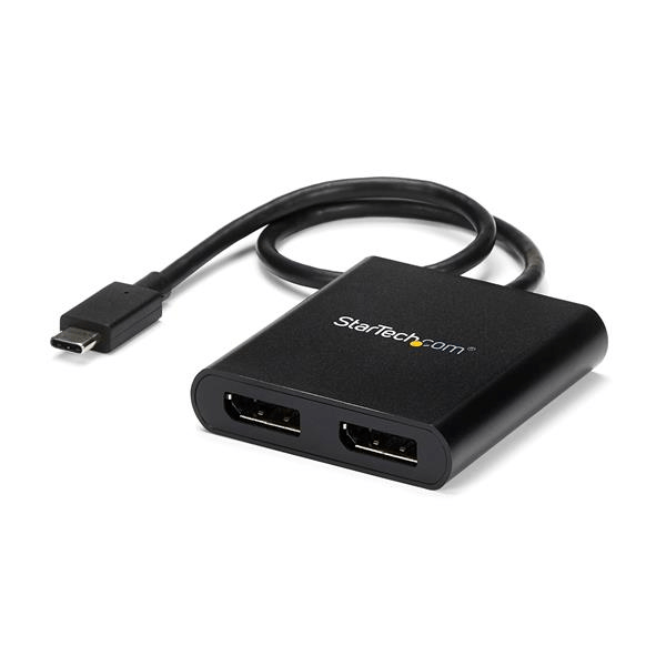 hub mst usb-c a dp 2 puertos