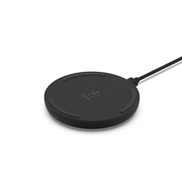 Miniatura 1 de BASE DE CARGA INALÁMBRICA BELKIN WIA001VFBK BOOST CHARGE 10W + CARGADOR QC 3.0 24W COLOR NEGRO