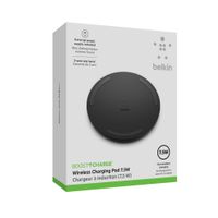 Miniatura 9 de BASE DE CARGA INALÁMBRICA BELKIN WIA001VFBK BOOST CHARGE 10W + CARGADOR QC 3.0 24W COLOR NEGRO