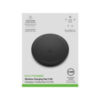 Miniatura 10 de BASE DE CARGA INALÁMBRICA BELKIN WIA001VFBK BOOST CHARGE 10W + CARGADOR QC 3.0 24W COLOR NEGRO