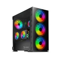 Miniatura 2 de SAVIO  PC Case Prime X1 ARGB Glass Black RGB Negro