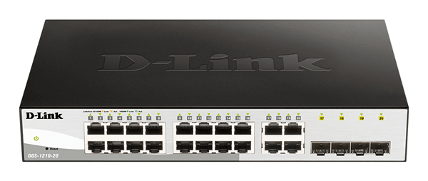 D-Link DGS-1210-20/E Switch 16xGB 4xSFP Combo