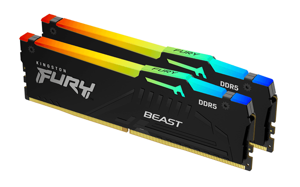 memoria ram kingston fury  16gb ddr5 (2x8)  cl30