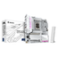 Placa Intel  GIGABYTE B860M AORUS ELITE WF6E ICE Placa base - CPUs Intel Core Ultra, VRM de 12+1+2+1 fases, hasta 9200MHz DDR5, 1xPCIe 5.0 + 2xPCIe 4.0 M.2, LAN 2,5 GbE, WIFI 6E, USB 4 LGA 1851 (Socket V1)