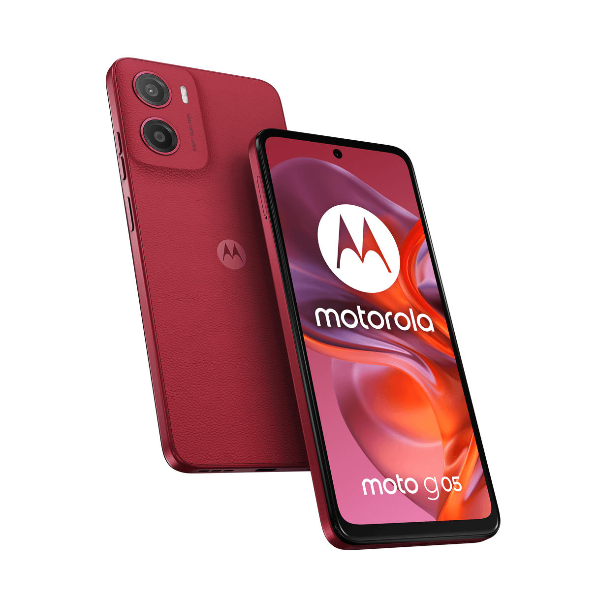motorola moto g05 moto g05 6.67  4g 4gb 64gb rojo