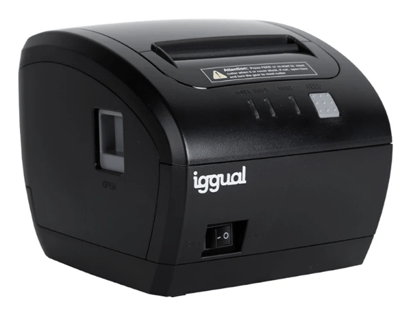 iggual Impresora térmica TP EASY 80 USB+RJ11 WiFi