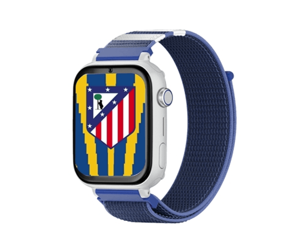 Save Family PLUS SmartWatch Ed Atl tico de Madrid Blanco Correa Tela Azul NO INCLUYE SIM