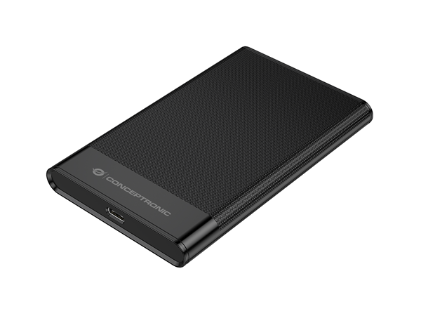 caja externa 2.5  usb-c conceptronic dante06b hasta 6gbs de 7mm hasta 9.5mm color negro