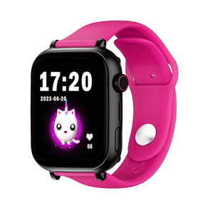 Save-Family-PLUS-SmartWatch-con-GPS-y-llamada-Negro-Correa-silicona-Lollipop-Fusia-NO-INCLUYE-SIM