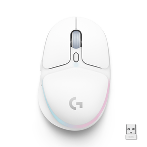 MOUSE-LOGITECH-BLUETOOTH-G705-RGB-8200-DPI-6-BOTONES-COLOR-BLANCO