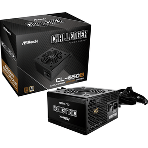 Fuente Alimentación 650W ASROCK  Challenger CL-650B 12 cm 80 PLUS Bronze