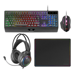 MARS GAMING TECLADO+RATON+ALFOMBRILLA+AURICULAR