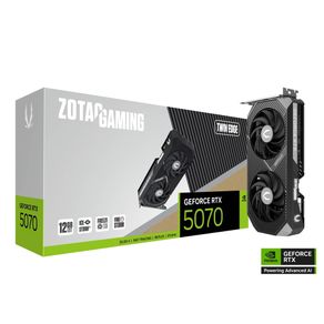 Tarjeta Gráfica ZOTAC NVIDIA GeForce RTX 5070 GDDR7 12GB HDMI DPORT