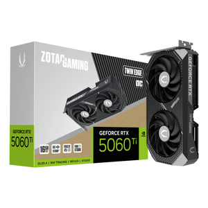 Tarjeta Gráfica ZOTAC NVIDIA GeForce RTX 5060 Ti GDDR7 16GB HDMI DPORT