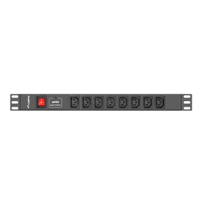 REGLETA-LANBERG-1U-16A-RACK-19-8X-SOCKET-IEC-C13-NEGRO-2M