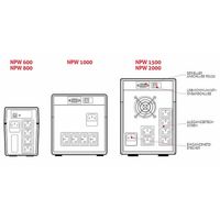 Miniatura 3 de RIELLO SAI NETPOWER 2000 USB & SERIE DISPLAY 6 IEC INTERACTIVO