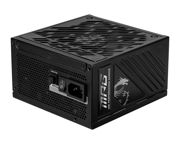Fuente Alimentación 850W MSI MPG A850GS PCIE5 80 PLUS Gold Negro