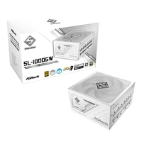 Miniatura 1 de Fuente Alimentación 1000W ASROCK  SL-1000GW Steel Legend 80 PLUS Gold Fully-Modular Blanco
