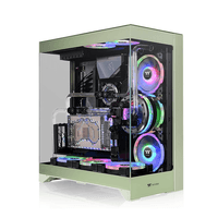 Miniatura 1 de CAJA THERMALTAKE CTE E550 TG MID TOWER 2XUSB 3.0 1XUSB-C SN FUENTE VERDE MATCHA