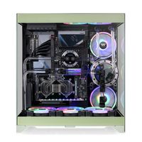 Miniatura 3 de CAJA THERMALTAKE CTE E550 TG MID TOWER 2XUSB 3.0 1XUSB-C SN FUENTE VERDE MATCHA