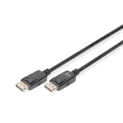 Cable de conexi n DisplayPort  DP M/M  2 m  con bloqueo  Ultra HD 4K  sw