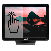 Miniatura 1 de MONITOR 17" IGGUAL MTL17B TACTIL 1280X1024 NEGRO USB SXGA