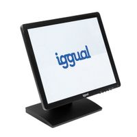 Miniatura 3 de MONITOR 17" IGGUAL MTL17B TACTIL 1280X1024 NEGRO USB SXGA