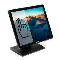 Miniatura 4 de MONITOR 17" IGGUAL MTL17B TACTIL 1280X1024 NEGRO USB SXGA