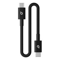 Miniatura 1 de Beats USB-C to USB-C Woven Short Cable (20 cm) - Bolt Black