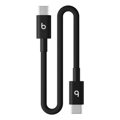 Beats USB-C to USB-C Woven Short Cable (20 cm) - Bolt Black