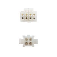 Miniatura 4 de CABLE ALIMENTACION NANO CABLE 4PIN/H 4+4PIN/M 15CM