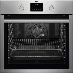 HORNO AEG BPS335160M PIROLITICO CON VAPOR MULTIFUNCION INOX